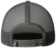 Kangol Truckerpet met kleine print - Grijs