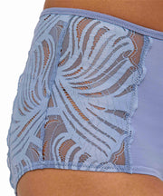 Falke Delicate Touch Mid Taille Slip - Blauw Staal