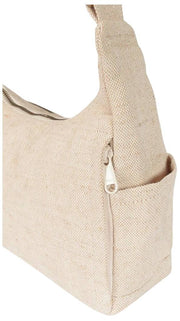 Hindbag Emile Multi Pocket Schoudertas - Jute Beige