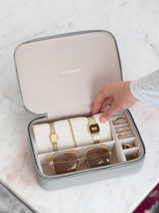 Stackers Reissieraden- en accessoiredoos - Kiezelgrijs