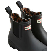 Hunter Original Leopard Backstrap Chelsea Boots - Zwart/Beige