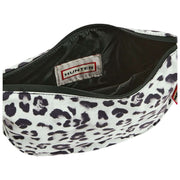 Hunter Originele Sneeuwluipaard Sling Bag - Wit/Zwart