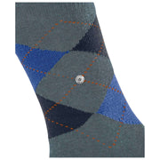 Burlington Dundee Sokken - Grijs/Blauw