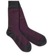 London Sock Company Brummels Picks 3-paar sokkendozenset - geel/rood/bruin