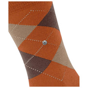 Burlington Edinburgh Sokken - Oranje/Bruin