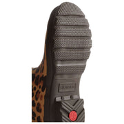 Hunter Original korte luipaardlaarzen - beige/chocoladebruin