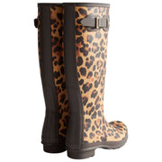 Hunter Original Tall Leopard Wellington Laarzen - Beige/Chocoladebruin