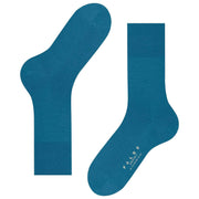 Falke Airport Sokken - Cyaan Blauw