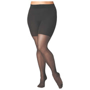 Falke Beauty Plus 50 denier panty - koolstofgrijs