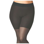 Falke Beauty Plus 50 denier panty - koolstofgrijs