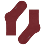 Falke ClimaWool Sokken - Henna Rood