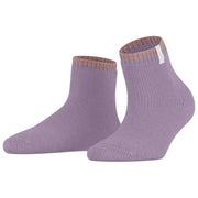 Falke Cosy Pluche Pantoffelsokken - Mauve