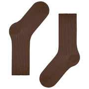 Falke Cosy Wool Boot Sokken - Cappuccino Bruin