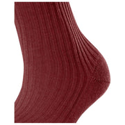 Falke Cosy Wool Boot Sokken - Henna Rood