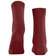 Falke Cosy Wollen Sokken - Henna Rood