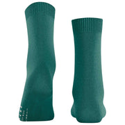 Falke Cosy Wollen Sokken - Mosgroen