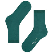 Falke Cosy Wollen Sokken - Mosgroen
