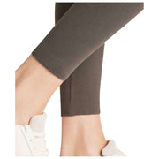 Naadloze legging van Falke katoen - carbongrijs