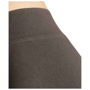 Naadloze legging van Falke katoen - carbongrijs