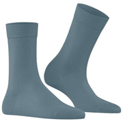 Falke Cotton Touch Sokken - Monument Blauw