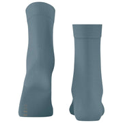 Falke Cotton Touch Sokken - Monument Blauw
