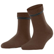 Falke Cuddle Pad Pantoffelsokken - Cappuccino Bruin