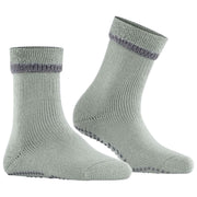 Falke Cuddle Pad Slipper Sokken - Zilvergrijs