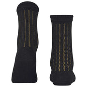 Falke Eyelet-sokken - Zwart