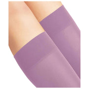 Falke Pure Matt 50 Denier Kniekousen - Blush Roze