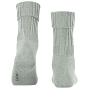 Falke Striggings Rib Boot Sokken - Zilvergrijs