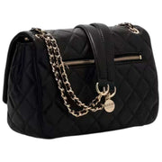 GUESS Juliet converteerbare schoudertas met flap - zwart