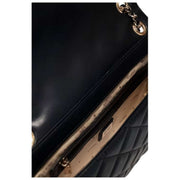 GUESS Juliet converteerbare schoudertas met flap - zwart