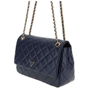 GUESS Juliet Convertible Cross Body Flap Bag - Middernacht Marine