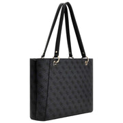 GUESS Noelle II draagtas - Coal Black-logo