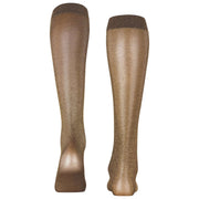 Falke Glitter 30 Denier Kniekousen - Bruin/Goud
