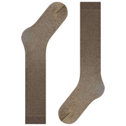 Falke Glitter 30 Denier Kniekousen - Bruin/Goud