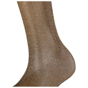 Falke Glitter 30 Denier Kniekousen - Zwart/Goud