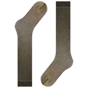 Falke Glitter 30 Denier Kniekousen - Zwart/Goud
