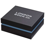 London Sock Company Traditionele 6-paar Sock Box Set - Grijs/Blauw/Groen