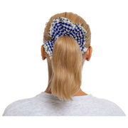 Moon Nude Spring Scrunchie - Blauw/Wit/Groen