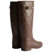 Hunter Original Tall Refined Onion Quilt Wellington-laarzen - Bruin
