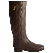Hunter Original Tall Refined Onion Quilt Wellington-laarzen - Bruin