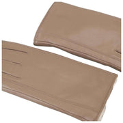 Isotoner Premium bontgevoerde leren handschoenen - Taupe Beige