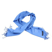 Knightsbridge Neckwear Plain Scarf - Light Blue