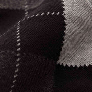 London Sock Company Highland Argyle Sokken - Zwart