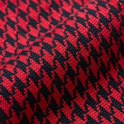 London Sock Company Jermyn St. Houndstooth Sokken - Rood