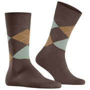 Burlington King Sokken - Bruin/Mintgroen