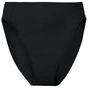 Natori Bliss blote katoenen slip met hoge snit - zwart