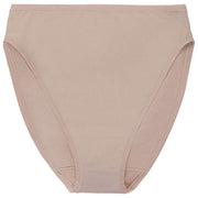 Natori Bliss Bare Cotton High Cut Slip - Caf Tan