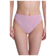 Natori Bliss Bare Cotton High Cut Slip - Roze Mist
